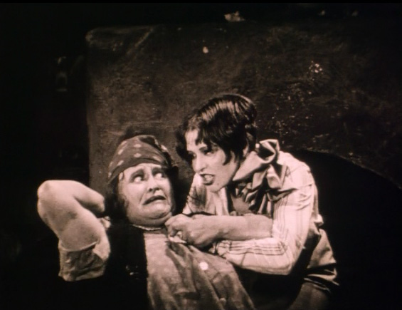 One can safely say that she gets into her part...