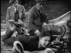 Charlie Chaplin directs.