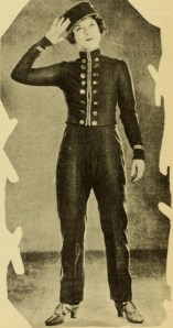 Viola Dana in Flips regalia.