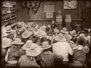 All the baddies attacking the hero at once instead of one at a time? That's against the rules!