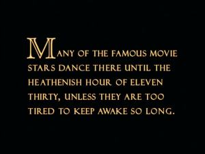 We work hard! We do! We do!