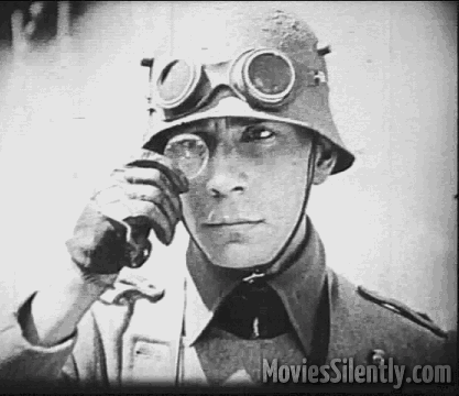 Erich von Stroheim in "The Heart of Humanity"