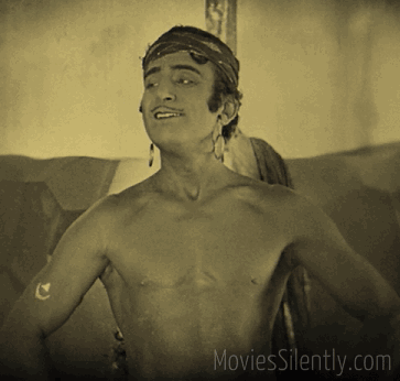 This is from "The Thief of Bagdad" but you get the idea.