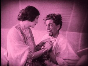 Snitz Edwards and Barbara La Marr.