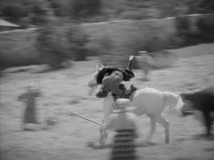 You have to imagine a Daffy Duck whoo-hoo-hoo during this scene.