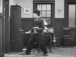 Silent comedians didn't always throw pies but when they did, they preferred custard.