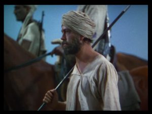 Harry cunningly disguises himself as a white guy in a turban!