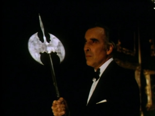 Lee soon gets into the spirit of the thing.