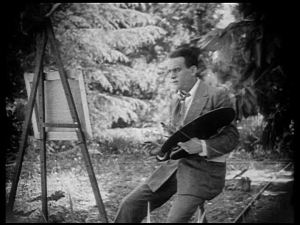 As a painter, Augy is an excellent acrobat.