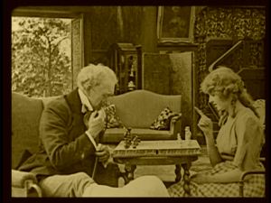 Sally also happens to hold the rank of senior master in chess.