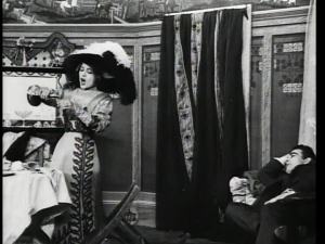 A woman drinking? Horrors! They’ll want JOBS next!