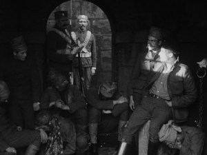 Hassan's cell is suitably moody.