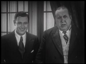 Mack Swain finally saw the script.