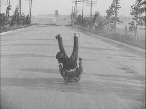 It's not a Keystone comedy unless we all faw down!