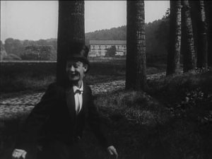 The double makes his escape.