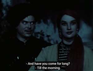 Just enough time to go see his turtle! What? I'm being told that this film contains no turtles.