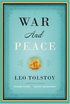 This edition of "War and Peace" weighs 2.6 lbs. as a paperback.